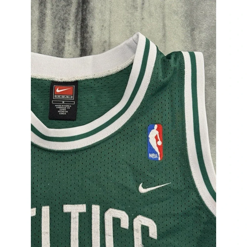 Vintage Y2k Nike Boston Celtics Basketball Jersey YOUTH Medium Paul Pierce #34